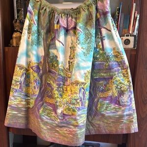 Lucky Brand Multicolor A-Line Skirt